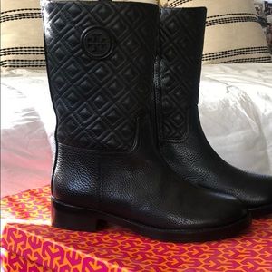 Brand new Tory Burch Marion boots